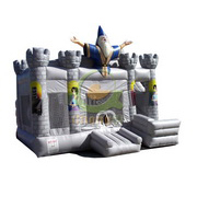 inflatable moonwalk combo